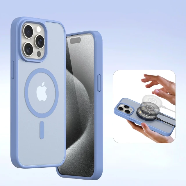 Чохол Dux Ducis Lawa для iPhone 15 Pro Max Blue (6971824163209)