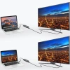 Адаптер Choetech USB-C to 2xDisplayPort Black (HUB-D03)