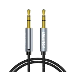 Кабель Choetech AUX002 mini jack 3.5mm 1.2m Black (6971824972627)