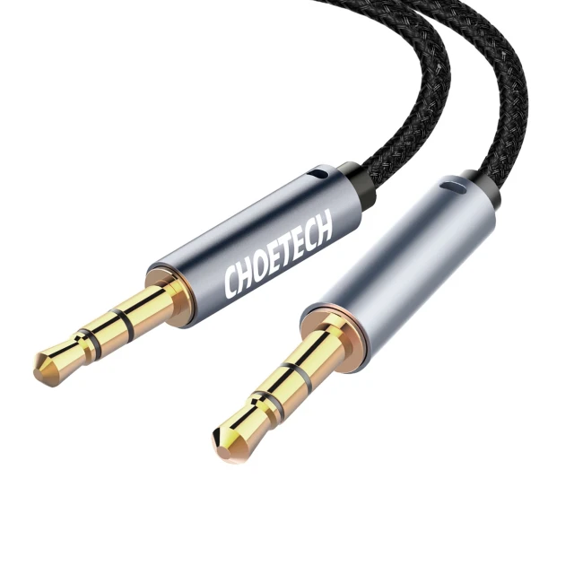 Кабель Choetech AUX002 mini jack 3.5mm 1.2m Black (6971824972627)