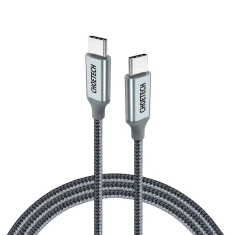 Кабель Choetech USB-C to USB-C 100W 1.8m Grey (XCC-1002-GY)