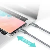 Кабель Choetech USB-C to USB-C 100W 1.8m Grey (XCC-1002-GY)
