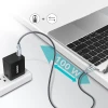 Кабель Choetech USB-C to USB-C 100W 1.8m Grey (XCC-1002-GY)
