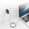 Кабель Choetech USB-C to USB-C 100W 1.8m Grey (XCC-1002-GY)