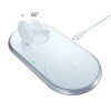 Бездротовий зарядний пристрій Choetech 2-in-1 10W White (T317)