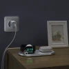 Бездротовий зарядний пристрій Choetech 2-in-1 10W White (T317)