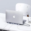 USB-хаб Choetech 11-in-1 USB-C to 3xUSB-A/HDMI/2xUSB-C/3.5 mm Jack/Ethernet/VGA/SD/TF Grey (HUB-M20)
