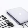 USB-хаб Choetech 11-in-1 USB-C to 3xUSB-A/HDMI/2xUSB-C/3.5 mm Jack/Ethernet/VGA/SD/TF Grey (HUB-M20)