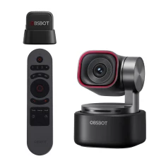 Веб-камера OBSBOT Tiny 3 з пультом та мікрофоном