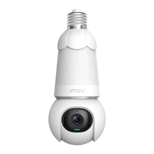 Лампа та поворотна зовнішня камера WiFi 2в1 Imou Bulb Cam 5MP E27 (IPC-S6DP-5M0WEB-E27)