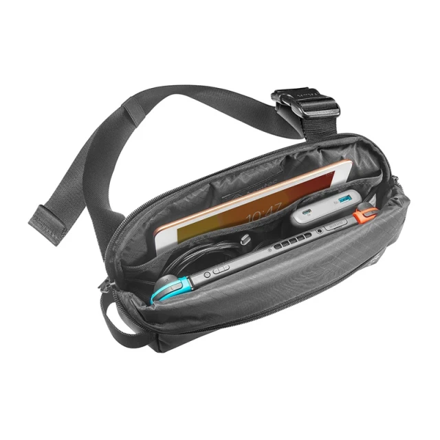 Сумка через плече Tomtoc Explorer-T21 4L Black (T21S1D1)