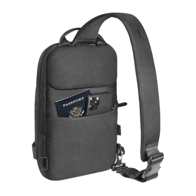 Сумка на плече TOMTOC Navigator-T24 7L Black