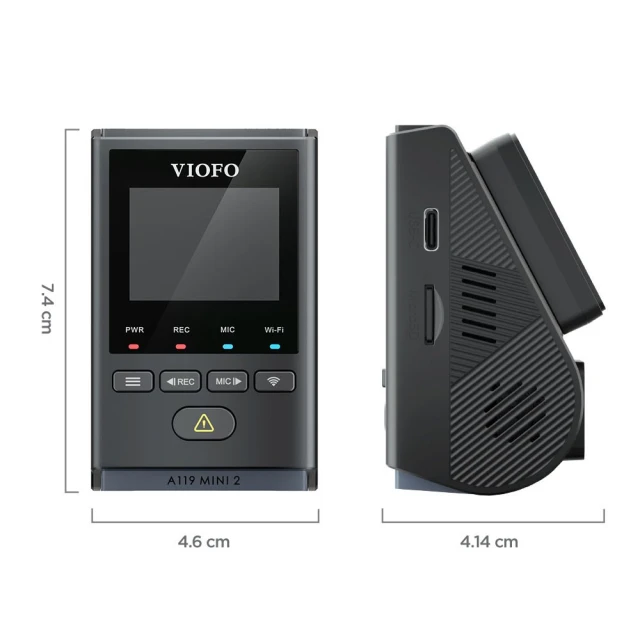 Відеореєстратор Viofo A119 Mini 2 GPS WiFi HDR (6972147072957)