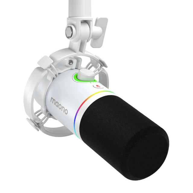 Микрофон динамический Maono PD200x White (6972237681656)