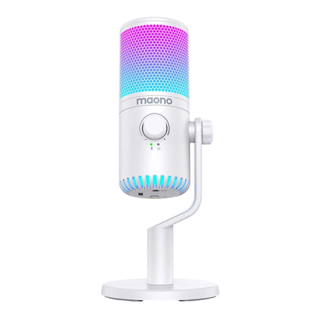 Мікрофон Maono DM30RGB White (DM30RGB)