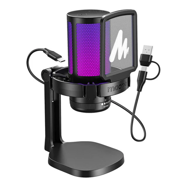 Мікрофон ігровий Maono DGM20 Black (6972237682080)
