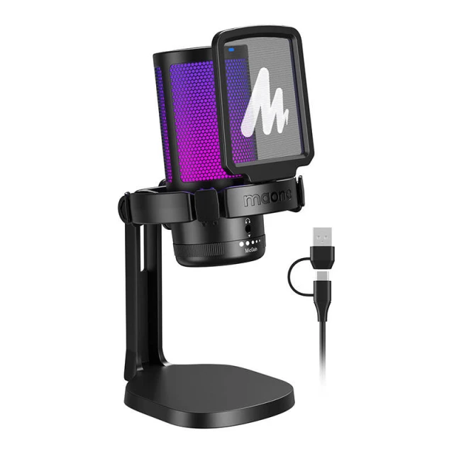 Мікрофон ігровий Maono DGM20 Black (6972237682080)