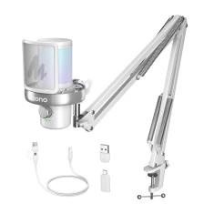 Мікрофон Maono DM40 S Pro з гусяком White (6972237682554)
