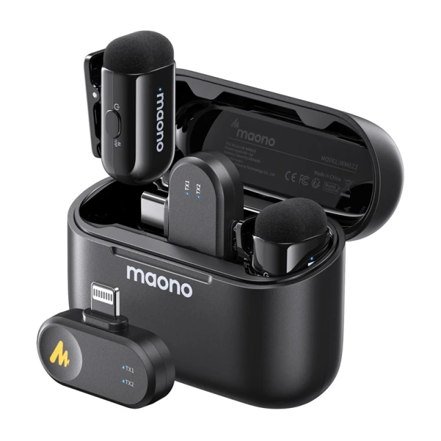 Мікрофон бездротовий Maono WM622 PBC2 (6972237683230)
