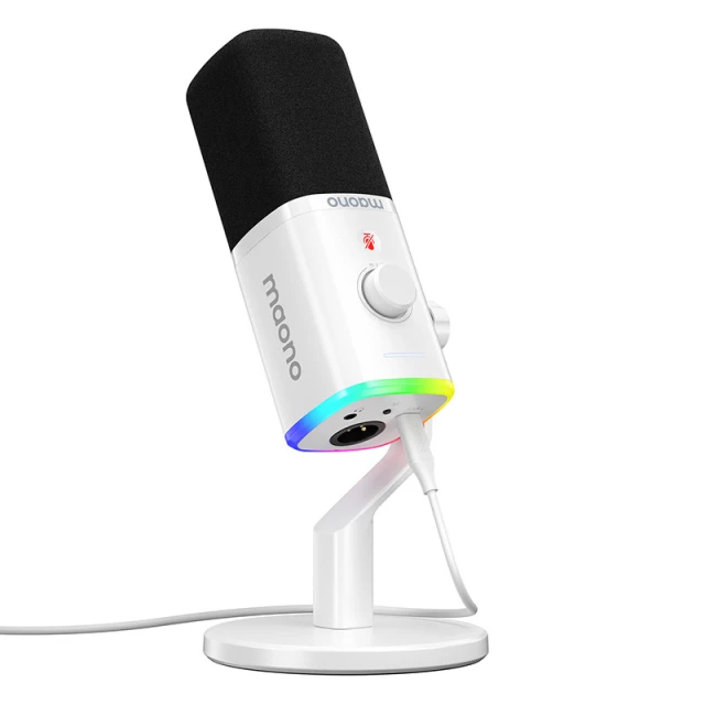 Мікрофон Maono PD100X USB/XLR White (PD100X White)