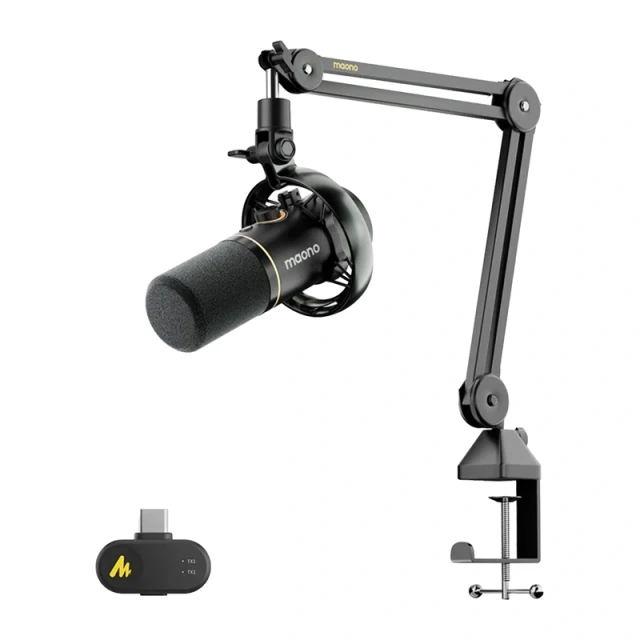 Мікрофон динамічний Maono PD200WS Black (PD200WS)