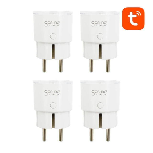 Розумна розетка GOSUND SP111 Wi-Fi 16A 3680W 4шт