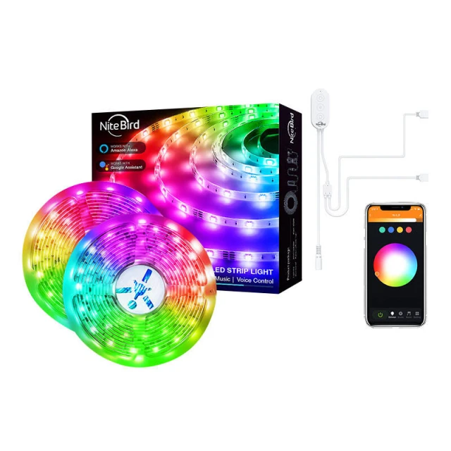 Стрічка LED Smart NiteBird SL3 2x5m Wi-Fi RGB Tuya (6972391282324)