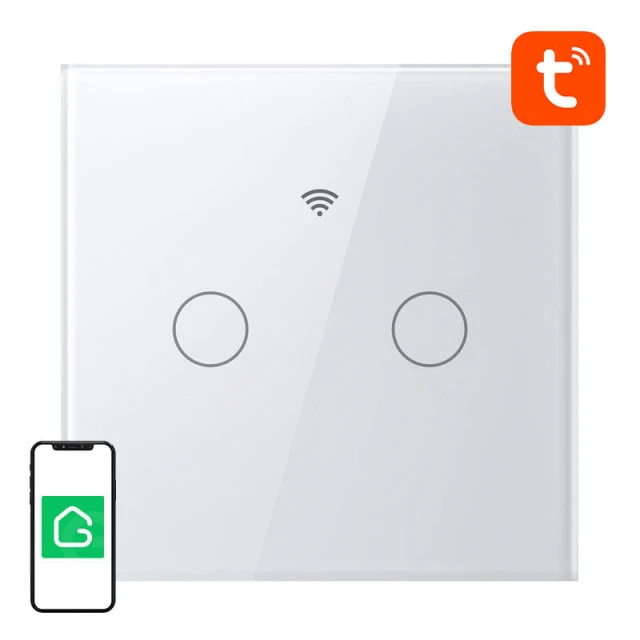 Вимикач світла Gosund SLS2 Wi-Fi 2-канальний Tuya (SW12)