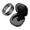 Смарт-кольцо COLMI R02 размер 12 21.3mm Black с чехлом для зарядки (R02 Black 12)
