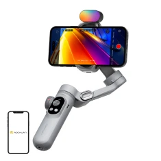 Гімбал Aochuan X Pro з RGB підсвічуванням Gray (1010100322)