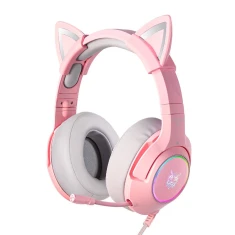 Навушники ігрові ONIKUMA K9 RGB Pink (6972470560657)