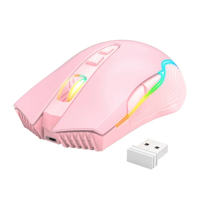 Миш бездротова ONIKUMA CW905 2.4GHz Pink (6972470561074)