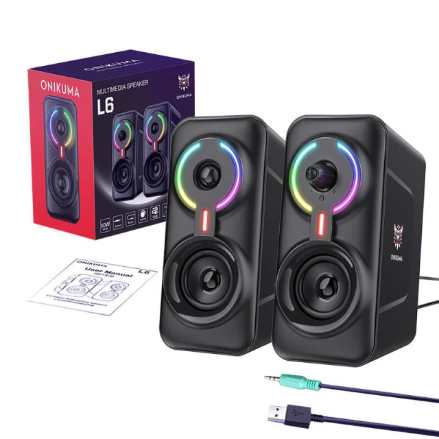 Колонка комп'ютерна ONIKUMA L6 BT 5.0 (6972470561425)