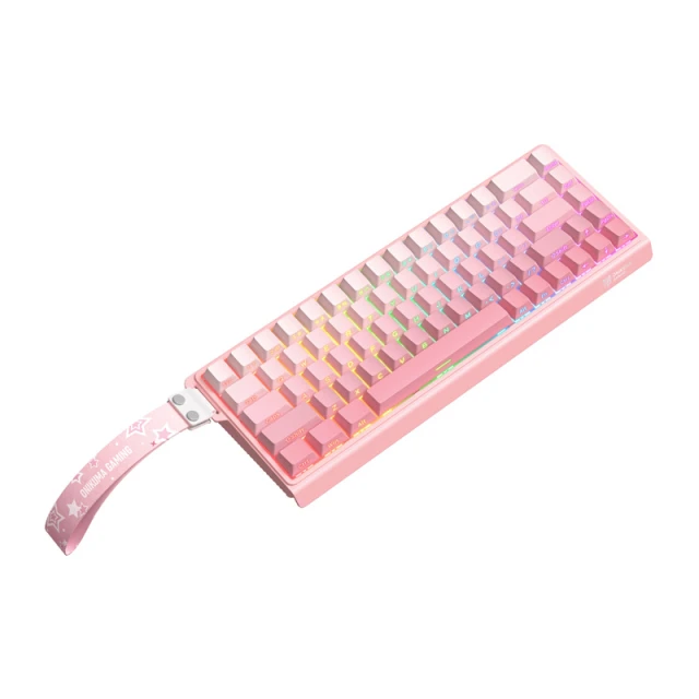 Клавиатура механическая ONIKUMA G69 QWERTY Pink