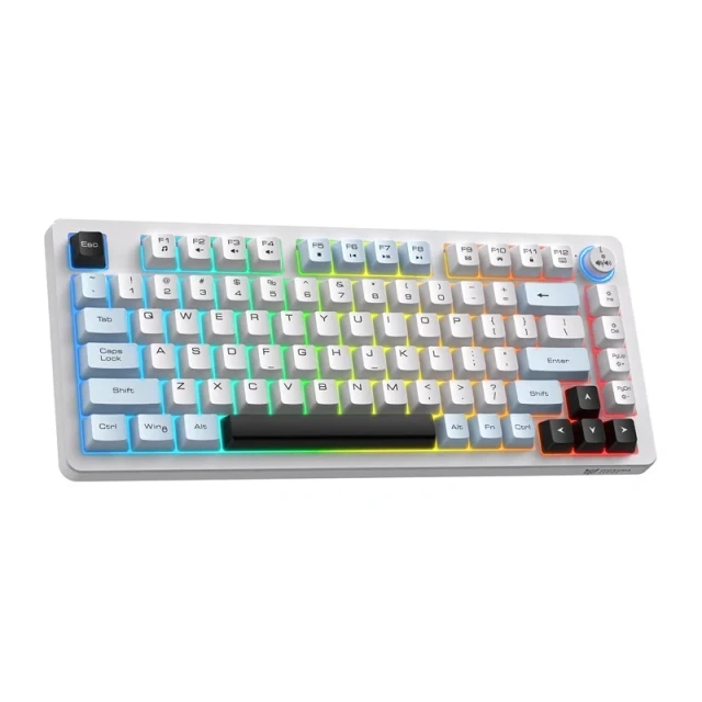 Ігрова клавіатура ONIKUMA MT501 White (6972470564969)