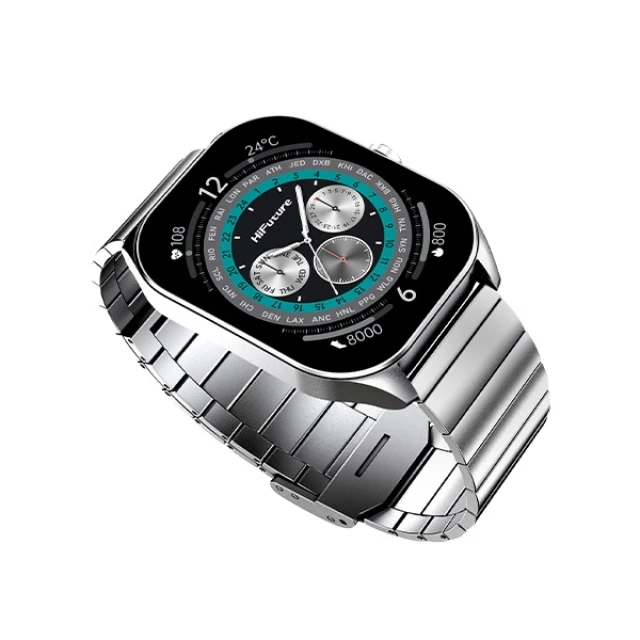 Смарт-годинник HiFuture FutureFit APEX Silver (HSSW3SL)