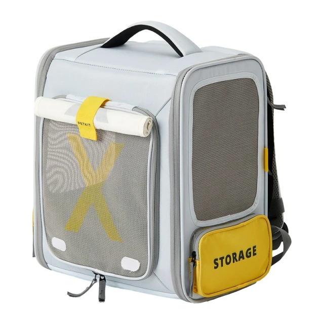 Рюкзак-переноска Petkit X ZONE Pet Carrier Grey (6973293802337)