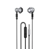Дротові навушники Dudao X2C 3,5 мм міні-джек Grey (X2C-Grey)