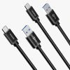 Кабель Dudao USB - USB Type C Super Fast Charge 1 м Black (L5G-Black)