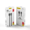 Кабель Dudao USB - USB Type C Super Fast Charge 1 м Black (L5G-Black)