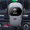 Автотримач Dudao з бездротовою зарядкою Qi 15W Grey (F20xs-gray)