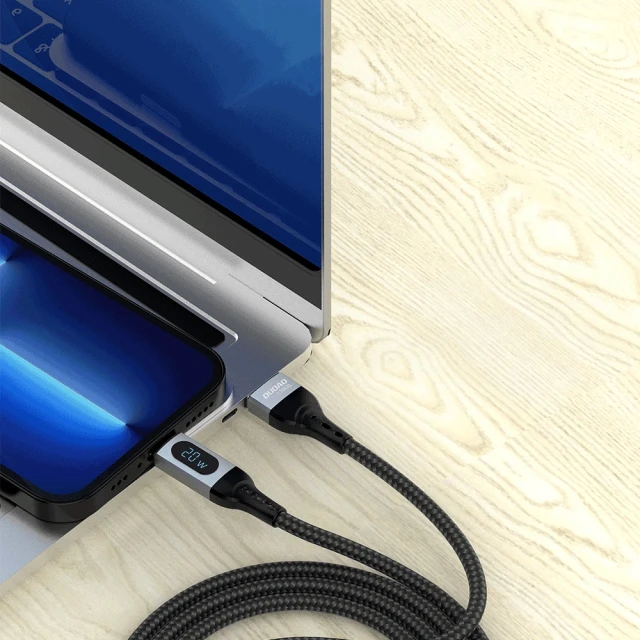 Кабель Dudao USB Type C - Lightning PD 20W Black (L7MaxL)