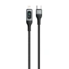 Кабель Dudao USB Type C - Lightning PD 20W Black (L7MaxL)