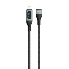 Кабель Dudao USB Type C - Lightning PD 20W Black (L7MaxL)