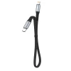 Кабель Dudao USB Type C - Lightning PD20W Black (L10P)