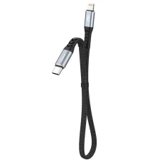 Кабель Dudao USB Type C - Lightning PD20W Black (L10P)