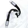 Кабель Dudao USB Type C - USB Type C PD100W Black (L10C)