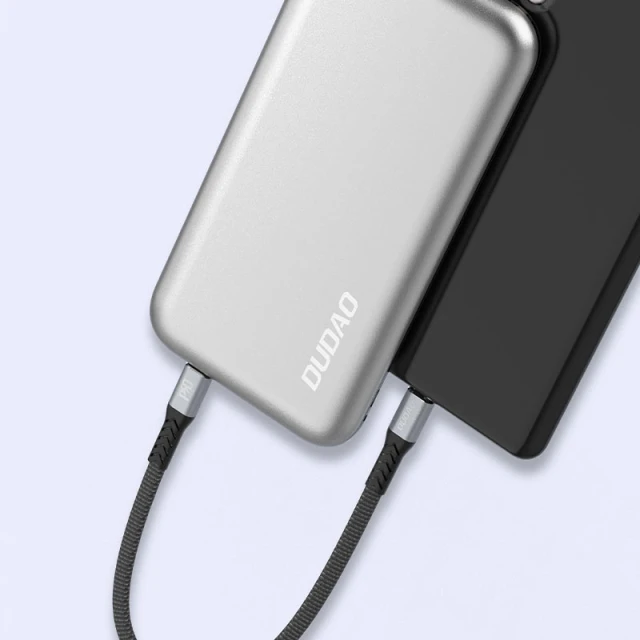 Кабель Dudao USB Type C - USB Type C PD100W Black (L10C)