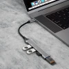 HUB Dudao 4in1 USB-C - 4x USB-A Black (A16T)