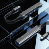 HUB Dudao 4in1 USB-C - 4x USB-A Black (A16T)